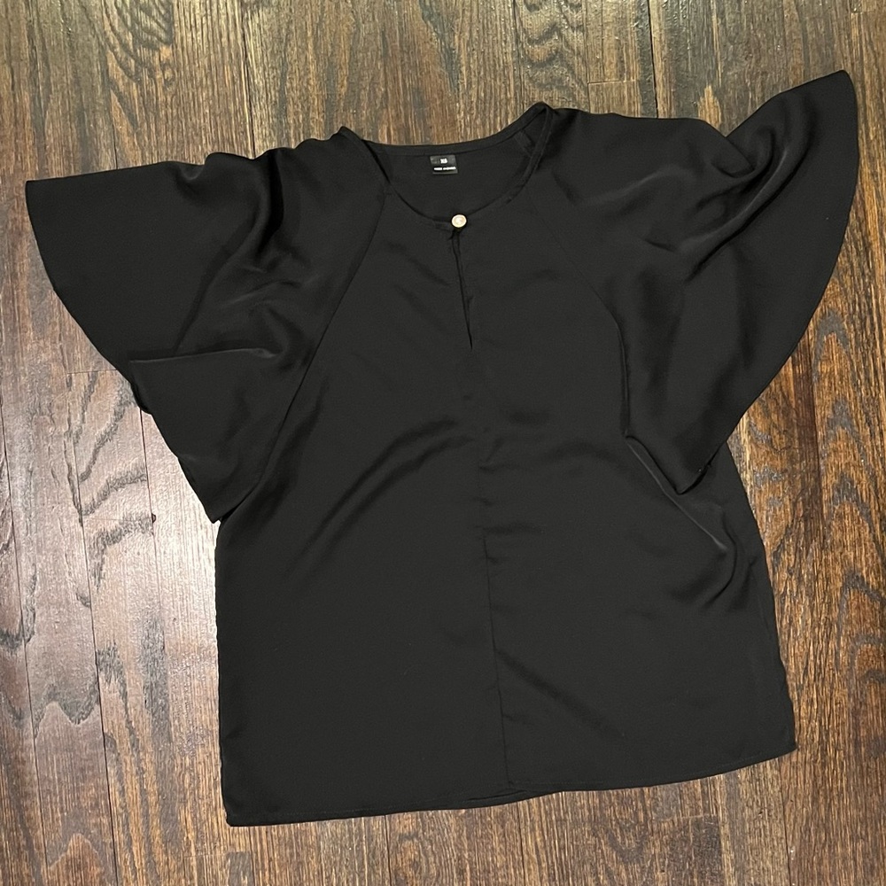 Elegant Black Women's Top